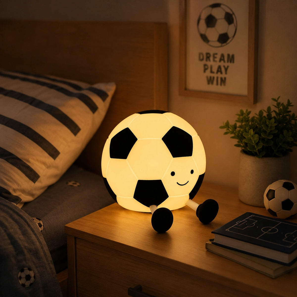Lampe de chevet Enfant Foot