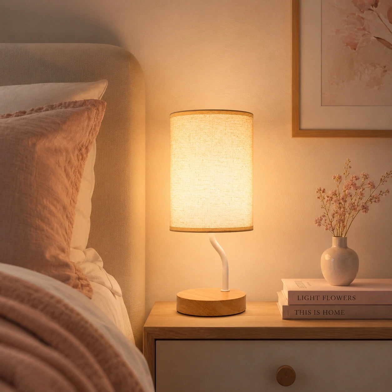 Lampe de chevet Chargeur Téléphone
