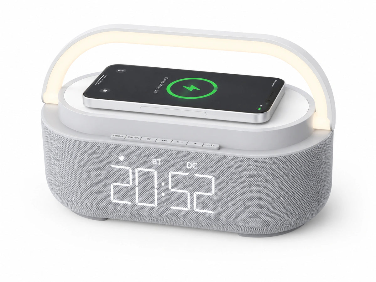 Lampe de chevet reveil Bluetooth