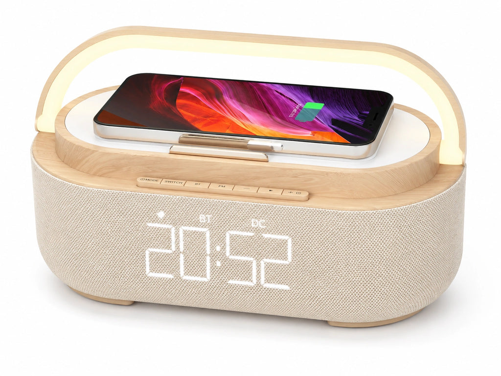 Lampe de chevet reveil Bluetooth