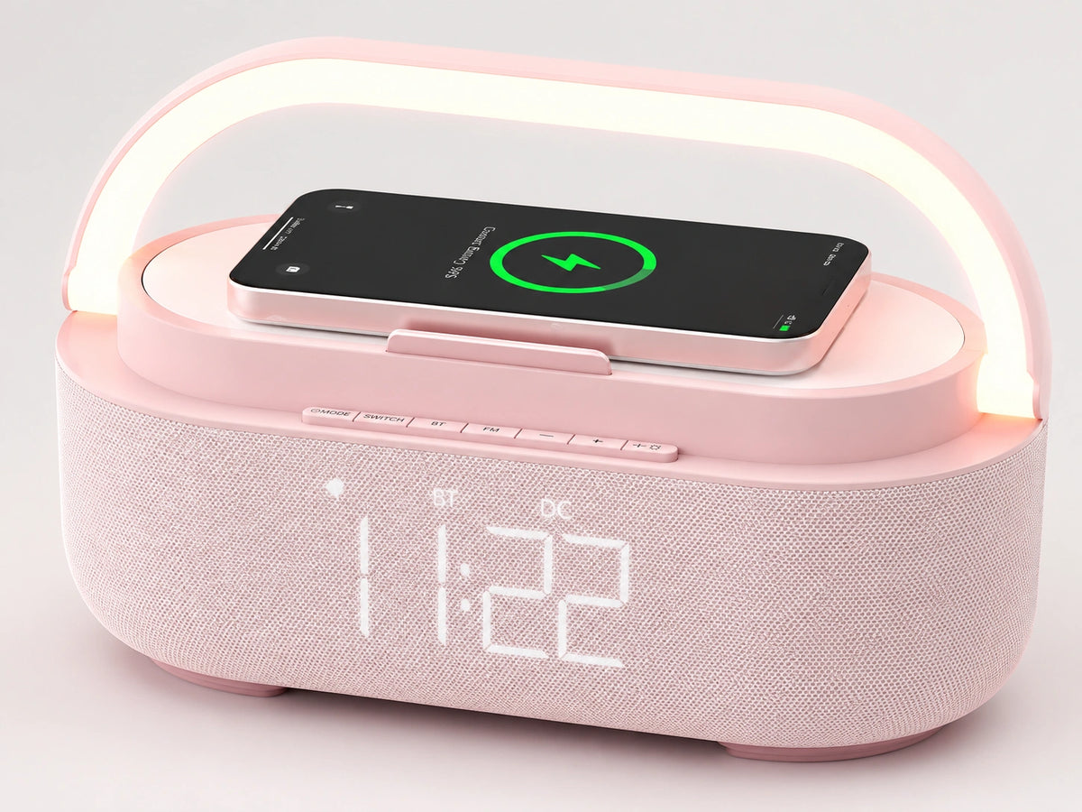 Lampe de chevet reveil Bluetooth