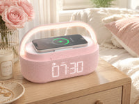 Lampe de chevet reveil Bluetooth