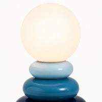 Lampe de chevet Scandinave Pierre Bleue