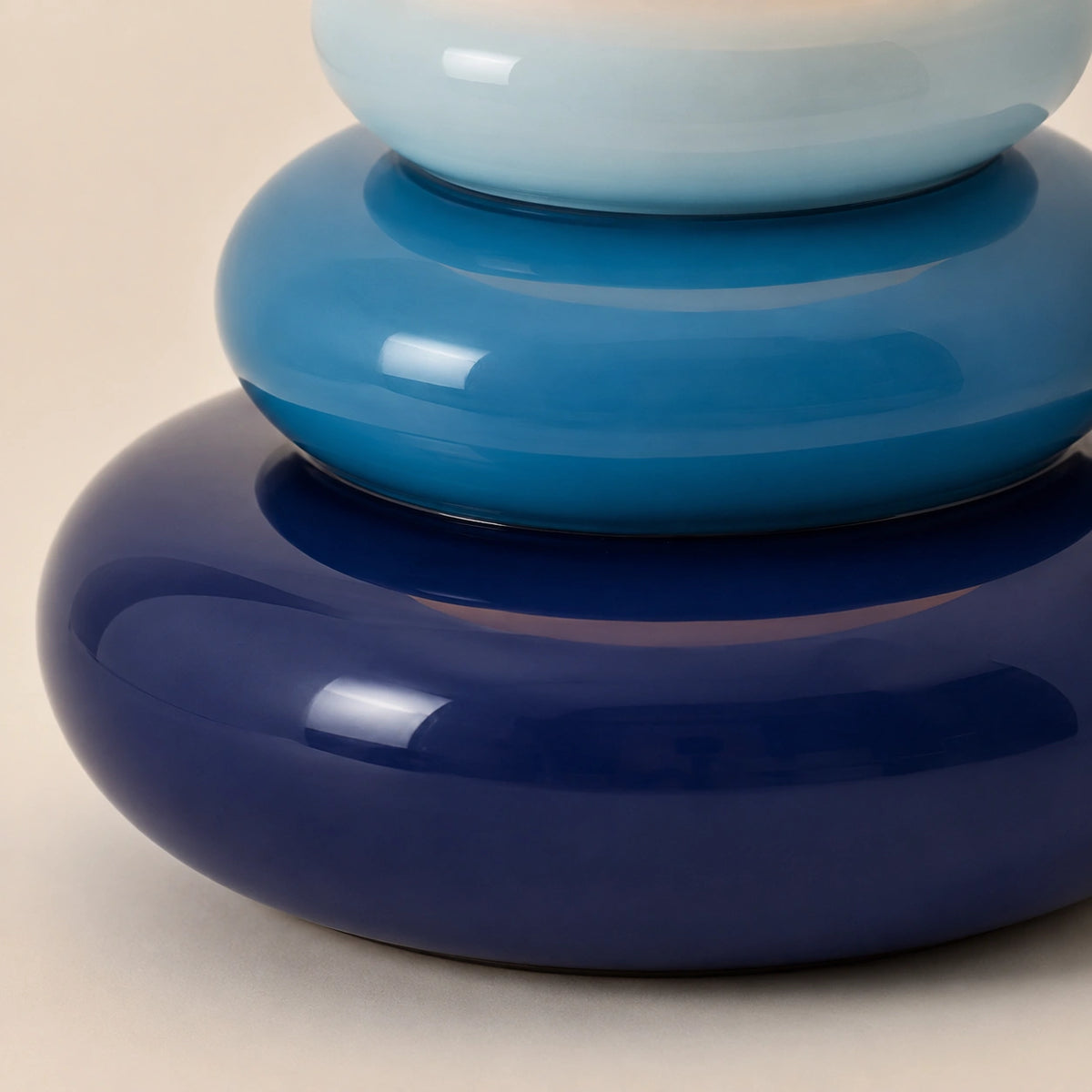 Lampe de chevet Scandinave Pierre Bleue