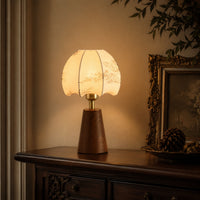Lampe de chevet ancienne en bois