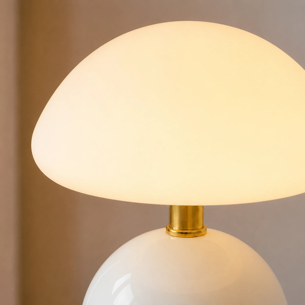 Lampe de chevet Blanche avec batterie