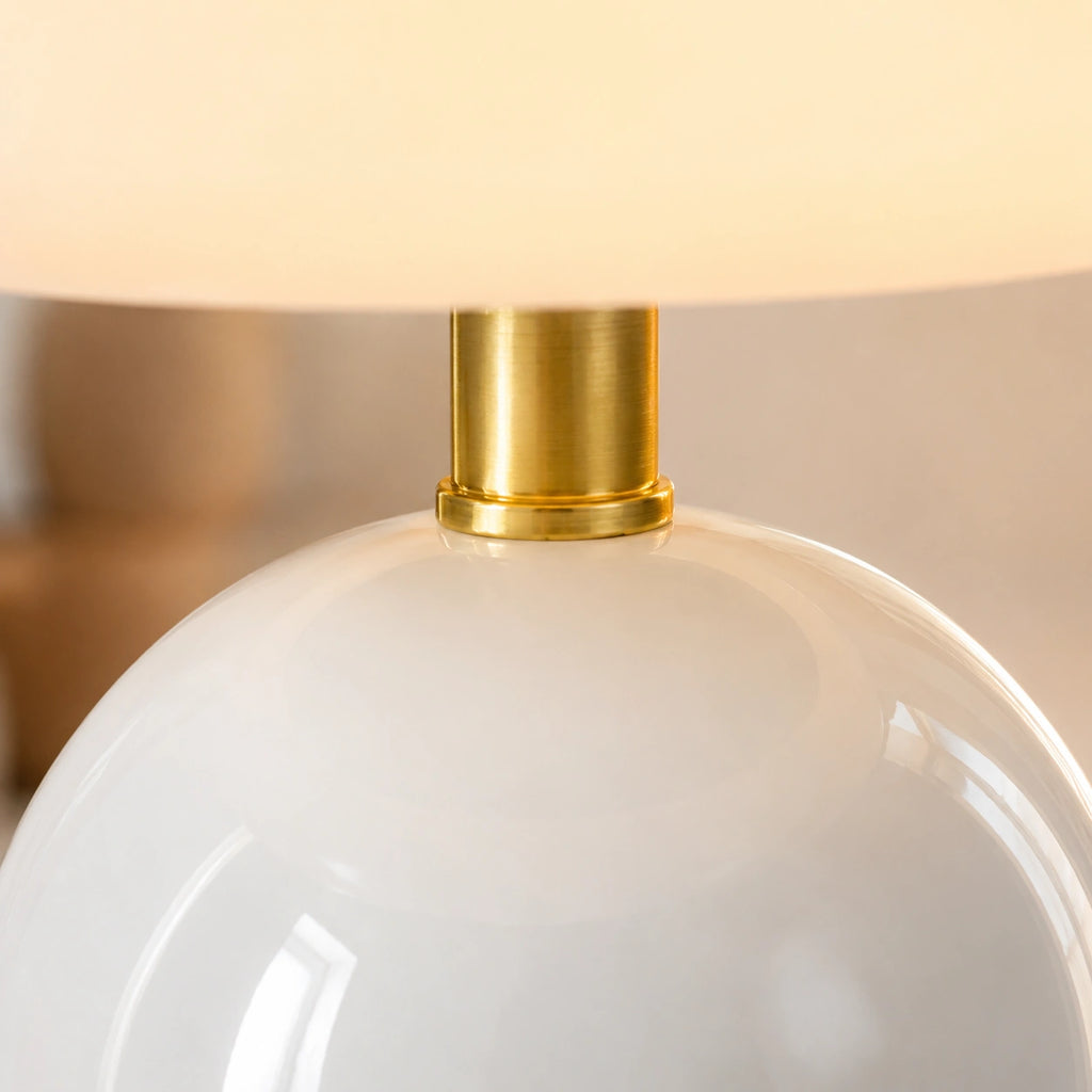 Lampe de chevet Blanche avec batterie