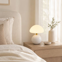 Lampe de chevet Blanche avec batterie
