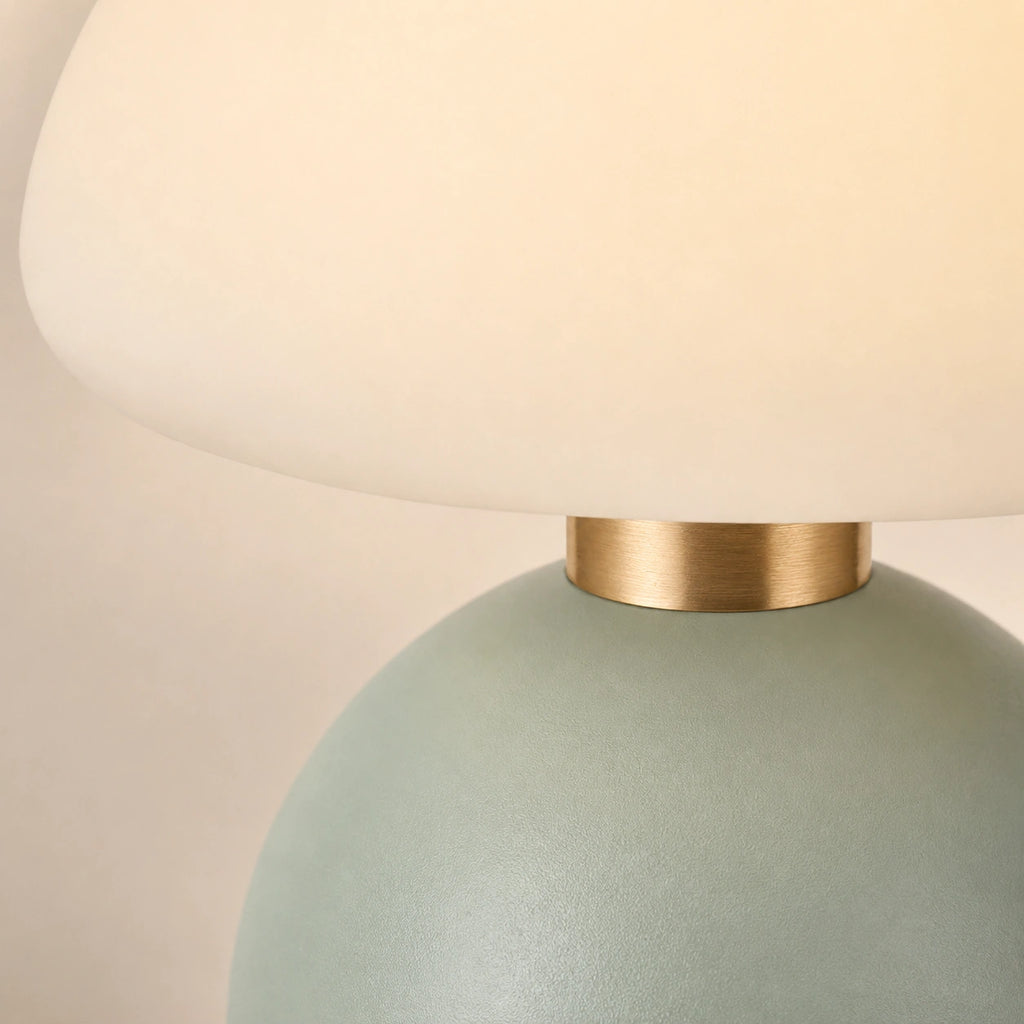 Lampe de chevet Verte avec Batterie