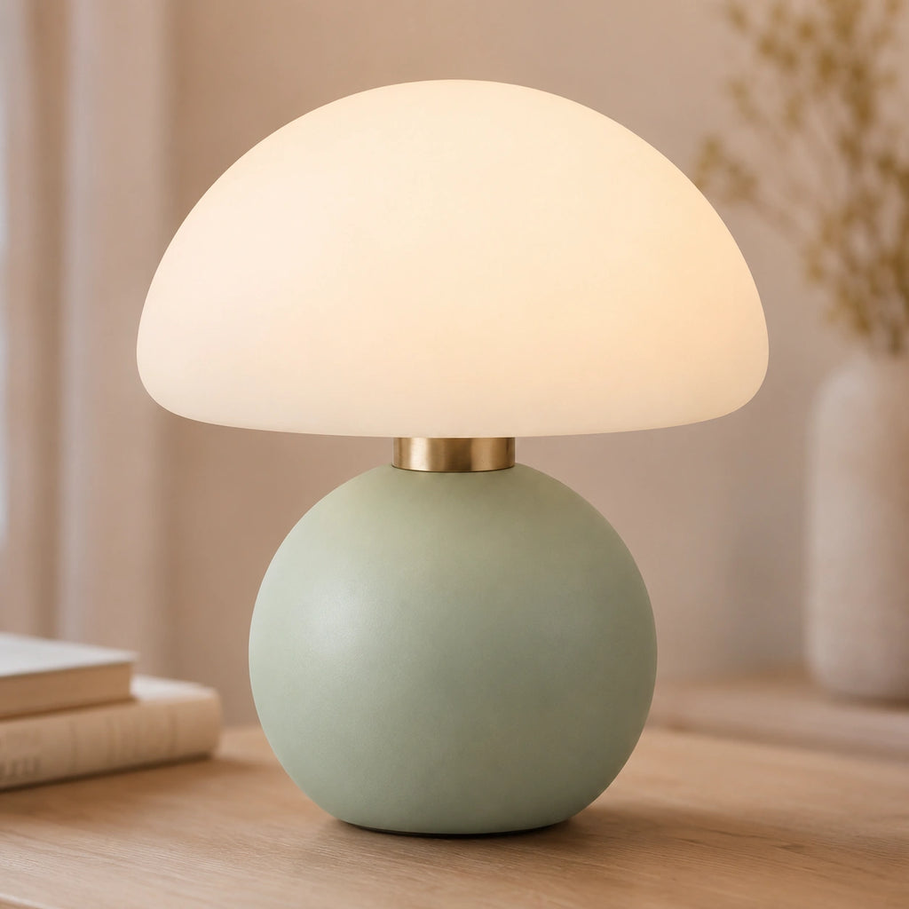 Lampe de chevet Verte avec Batterie