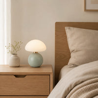 Lampe de chevet Verte avec Batterie