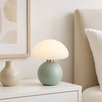Lampe de chevet Verte avec Batterie