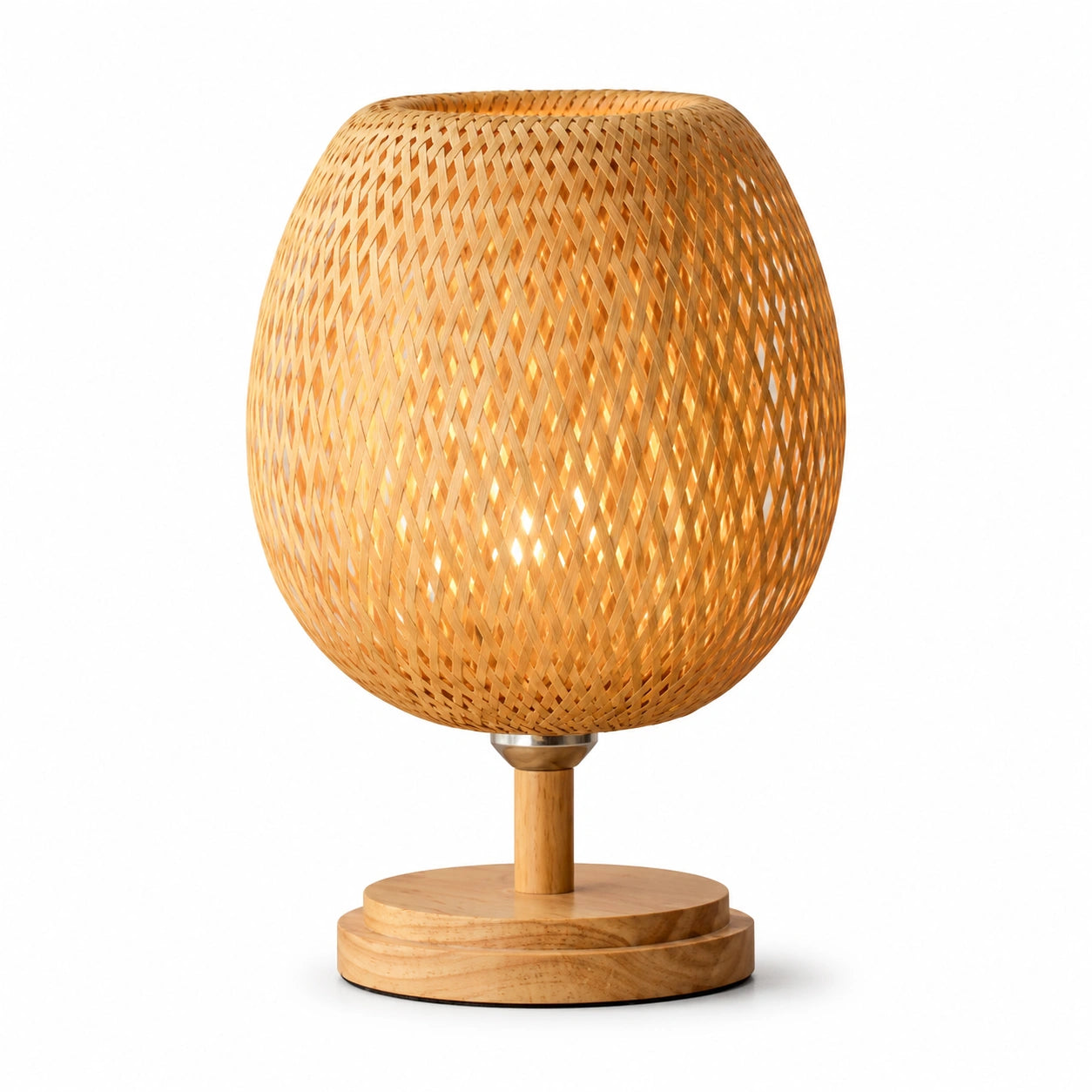 Lampe de chevet bohème bambou