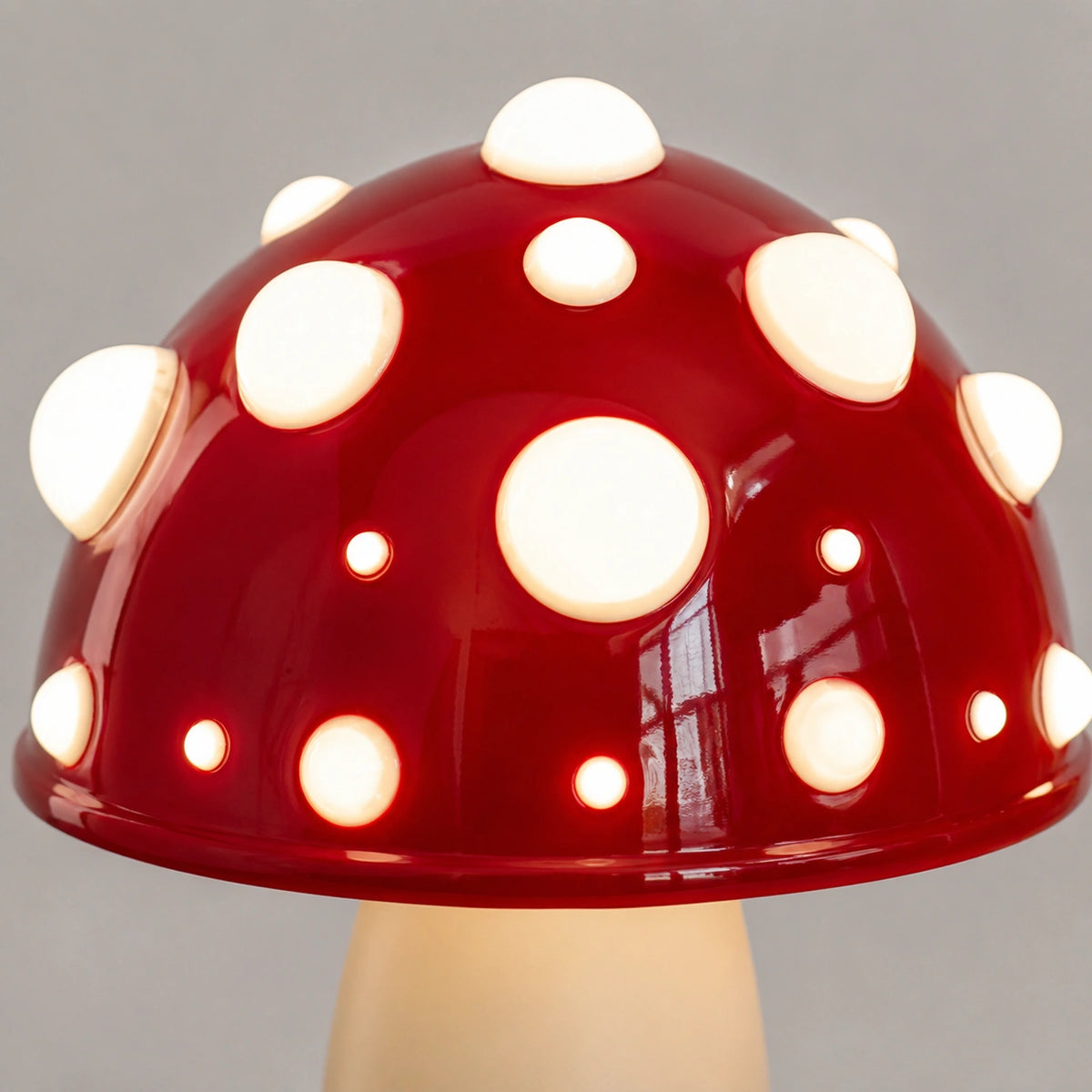 Lampe de chevet champignon Amanite