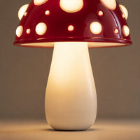 Lampe de chevet champignon Amanite