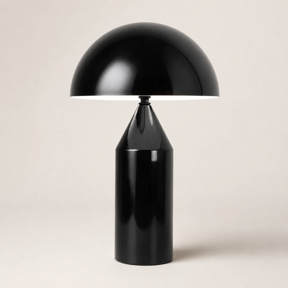 Lampe de chevet Champignon Noir