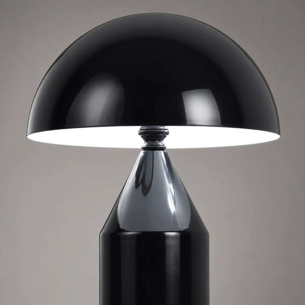 Lampe de chevet Champignon Noir