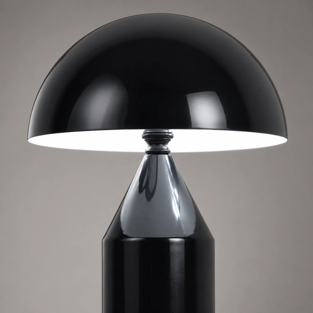 Lampe de chevet Champignon Noir