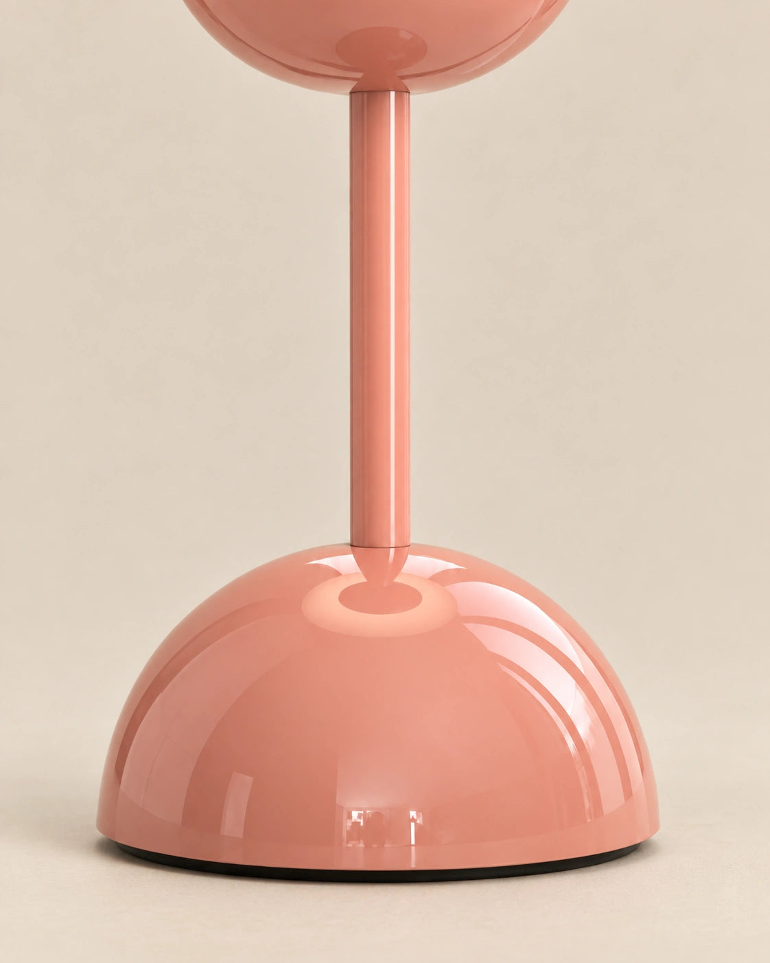 Lampe de chevet champignon tactile en métal