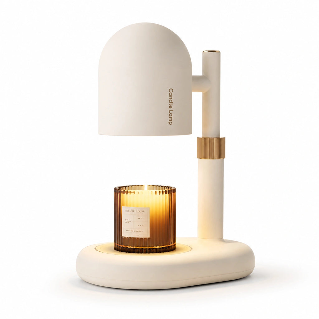 Lampe de chevet originale support bougie