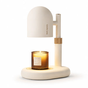 Lampe de chevet originale support bougie
