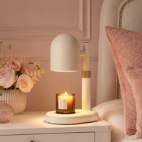 Lampe de chevet originale support bougie