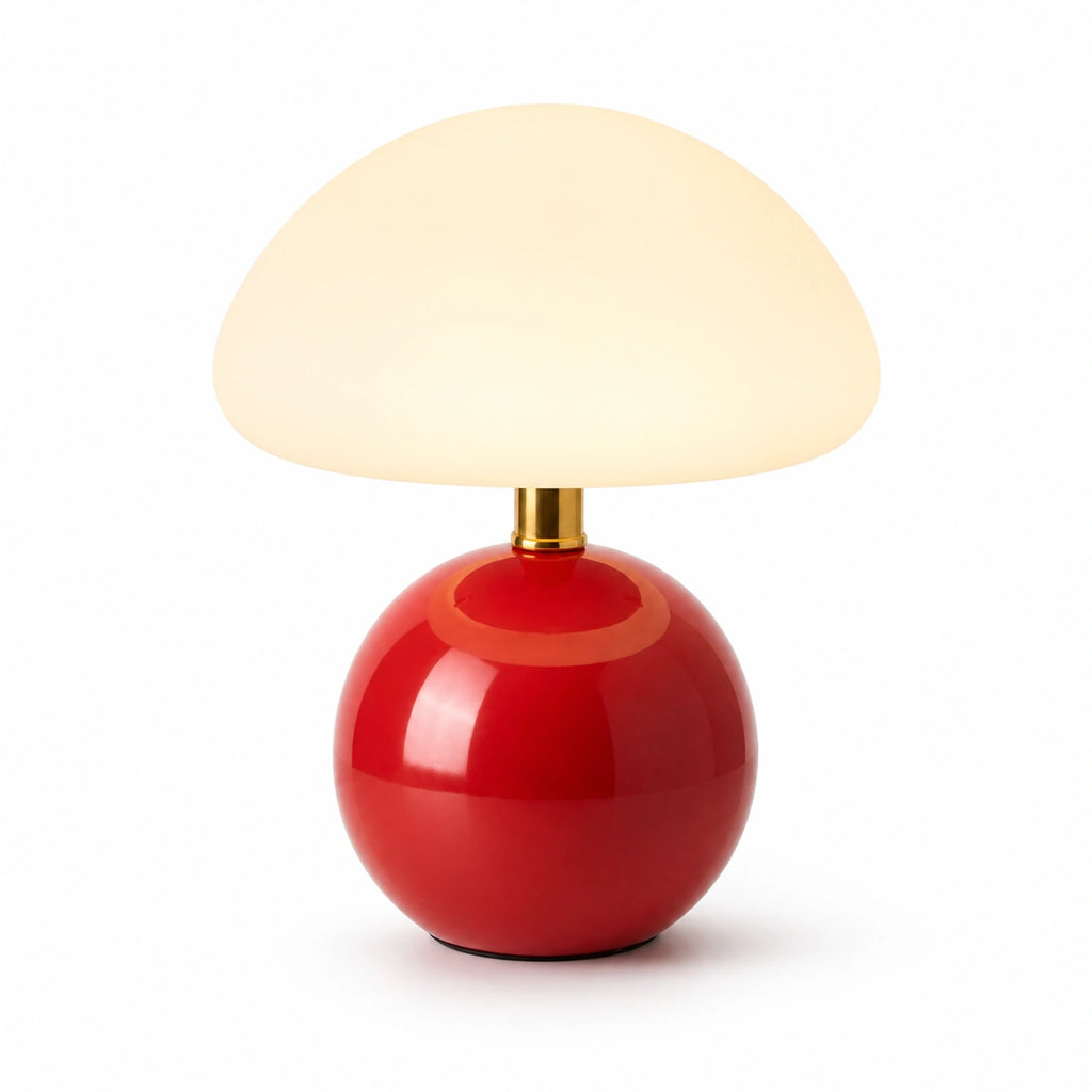 Lampe de chevet Rouge avec Batterie