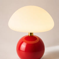 Lampe de chevet Rouge avec Batterie
