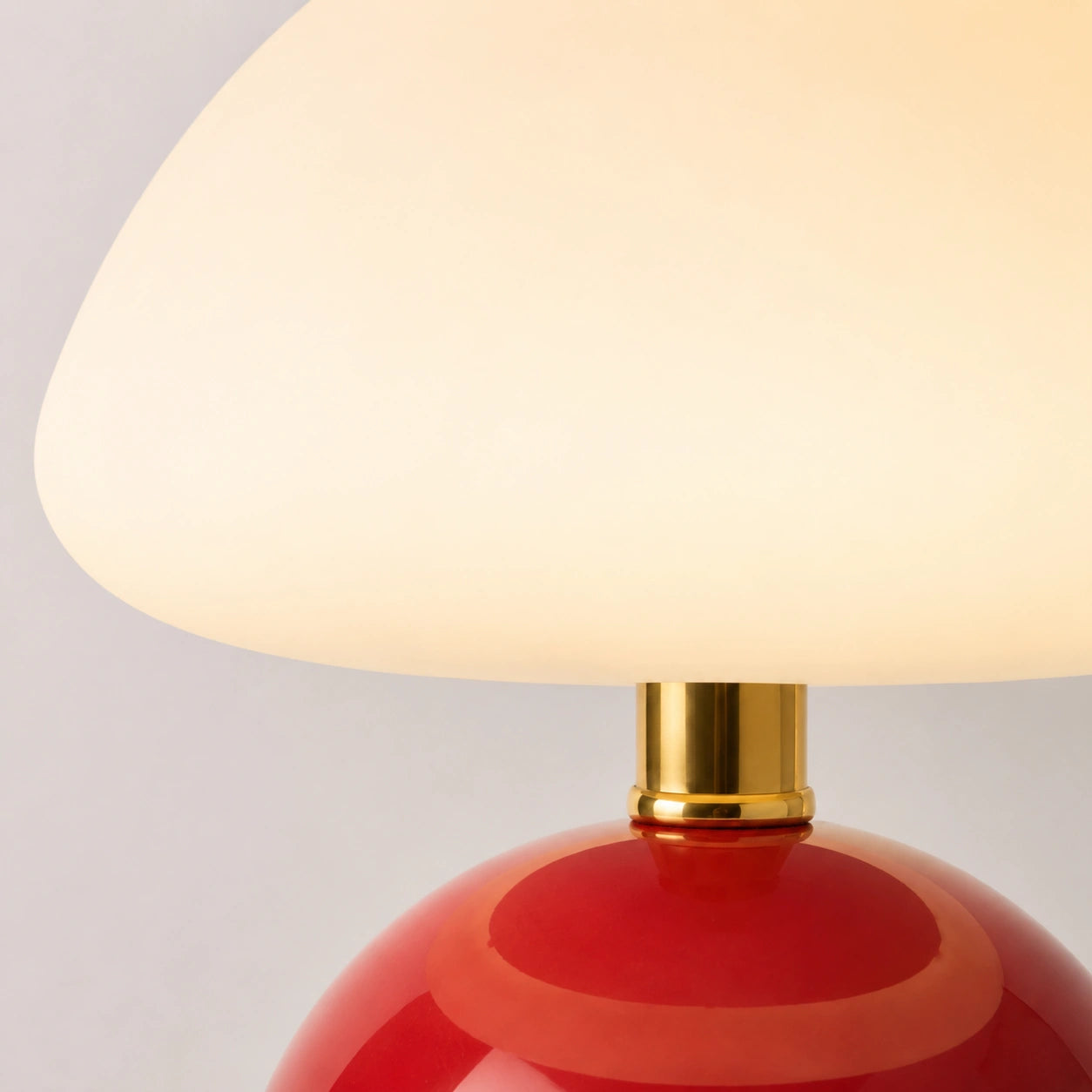Lampe de chevet Rouge avec Batterie