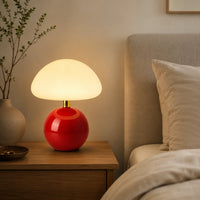 Lampe de chevet Rouge avec Batterie