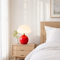 Lampe de chevet Rouge avec Batterie