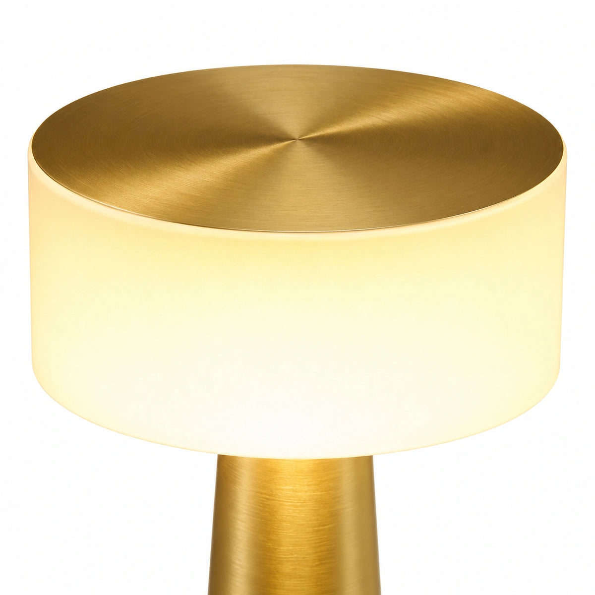 Lampe de Chevet Métal Brossé  Dorée