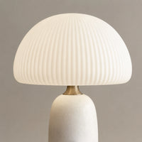 Lampe de chevet en Marbre Blanc