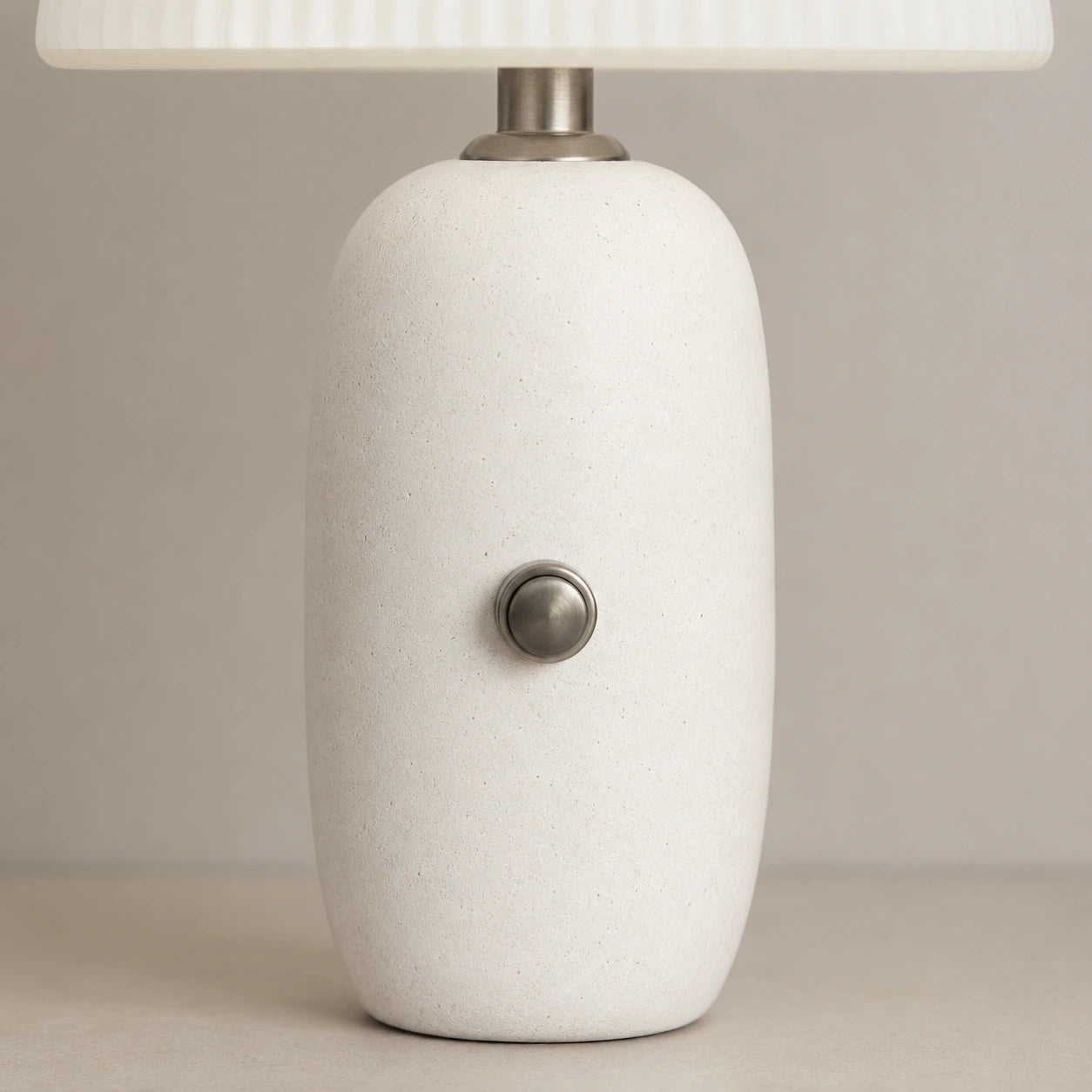 Lampe de chevet en Marbre Blanc