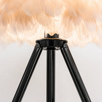 Lampe de chevet Originale à Plume LED