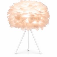 Lampe de chevet Originale à Plume LED