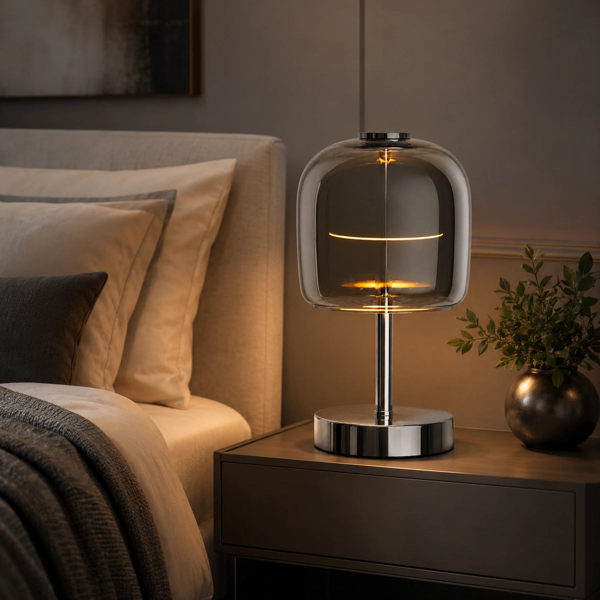 Lampe de chevet Cristal de Verre
