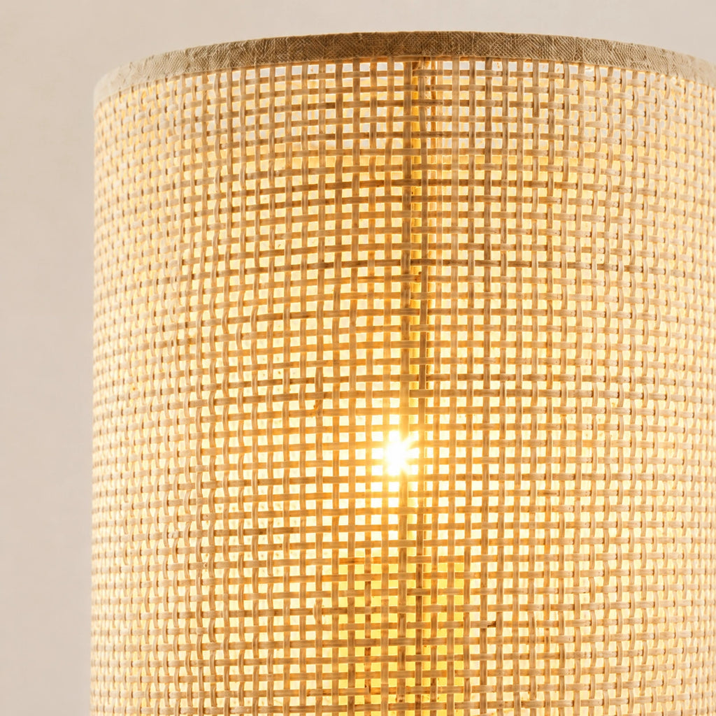 Lampe de chevet en Osier à trois pieds