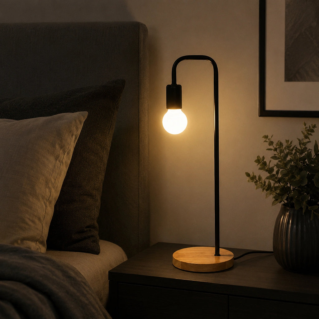 Lampe de chevet liseuse vintage