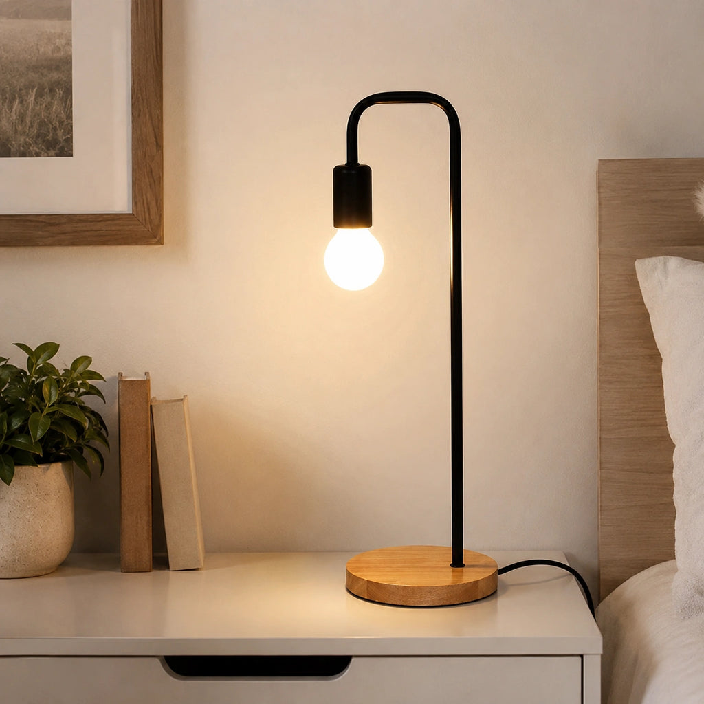 Lampe de chevet liseuse vintage