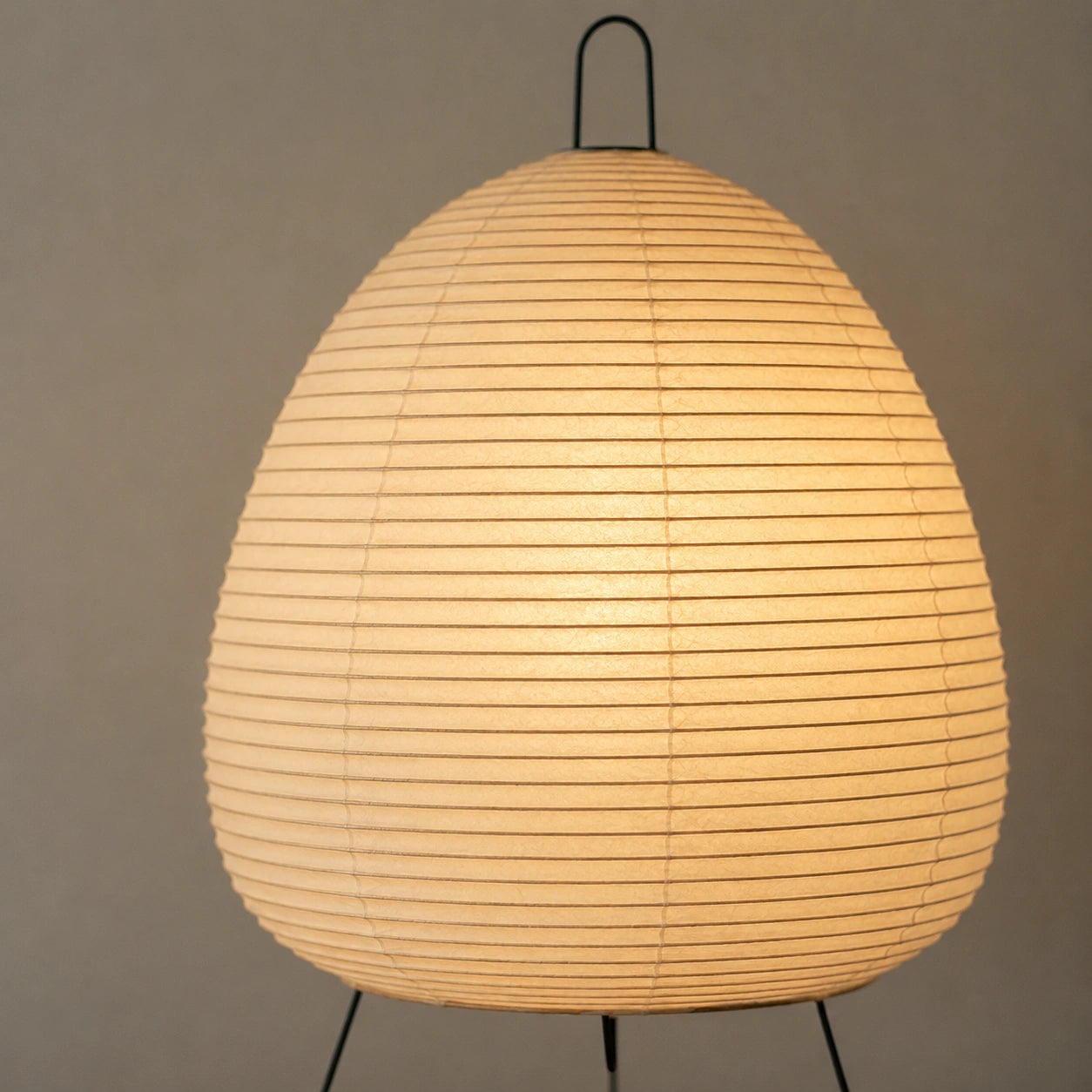 Lampe de chevet design Japonais en papier de riz
