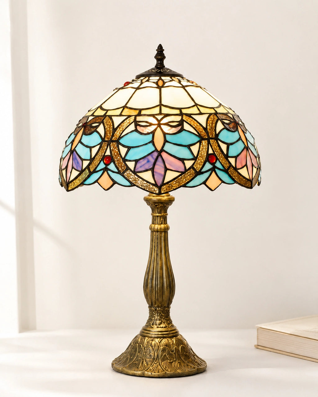 Lampe de chevet tiffany