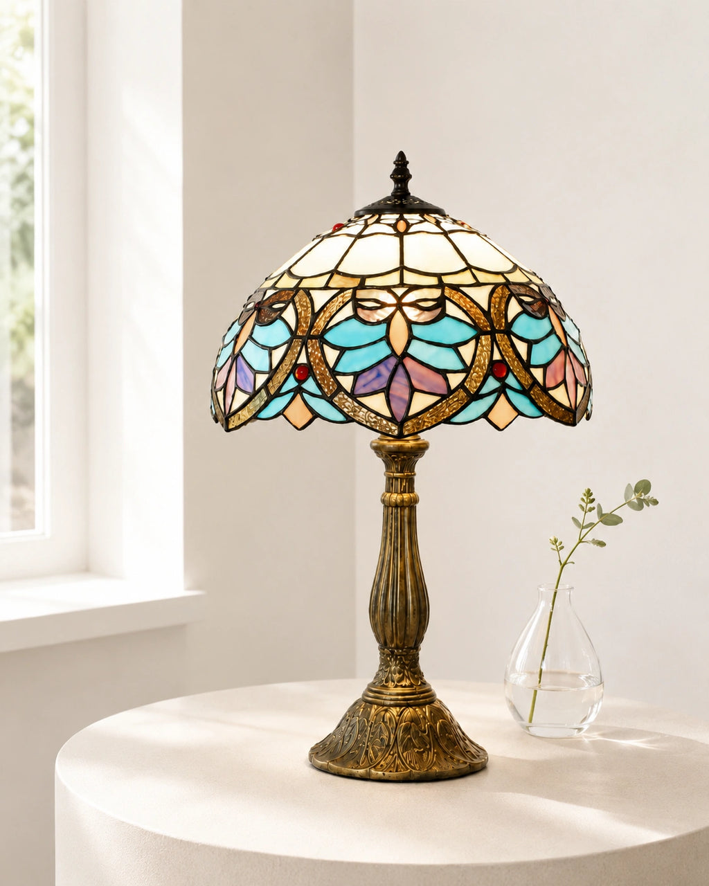 Lampe de chevet tiffany