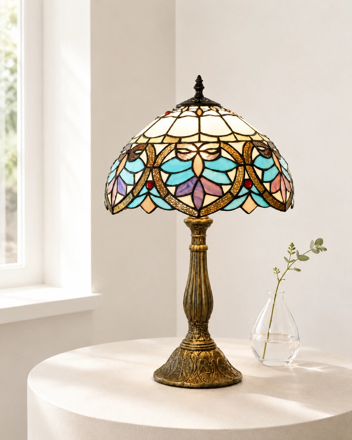Lampe de chevet tiffany