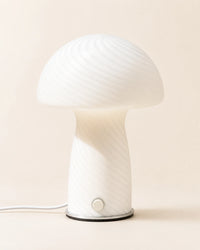 Lampe de chevet champignon blanca