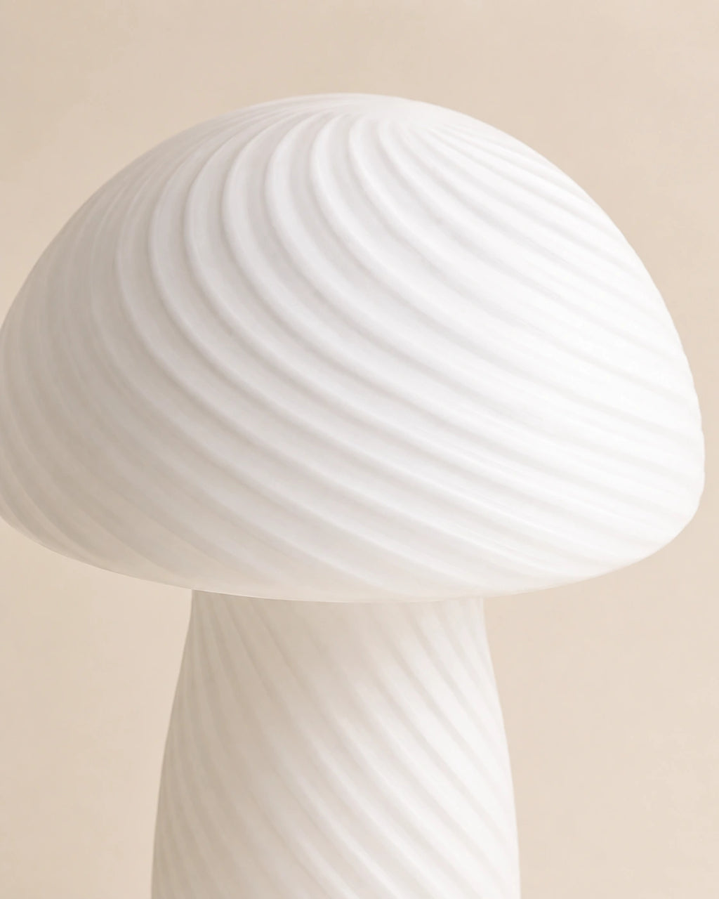 Lampe de chevet champignon blanca