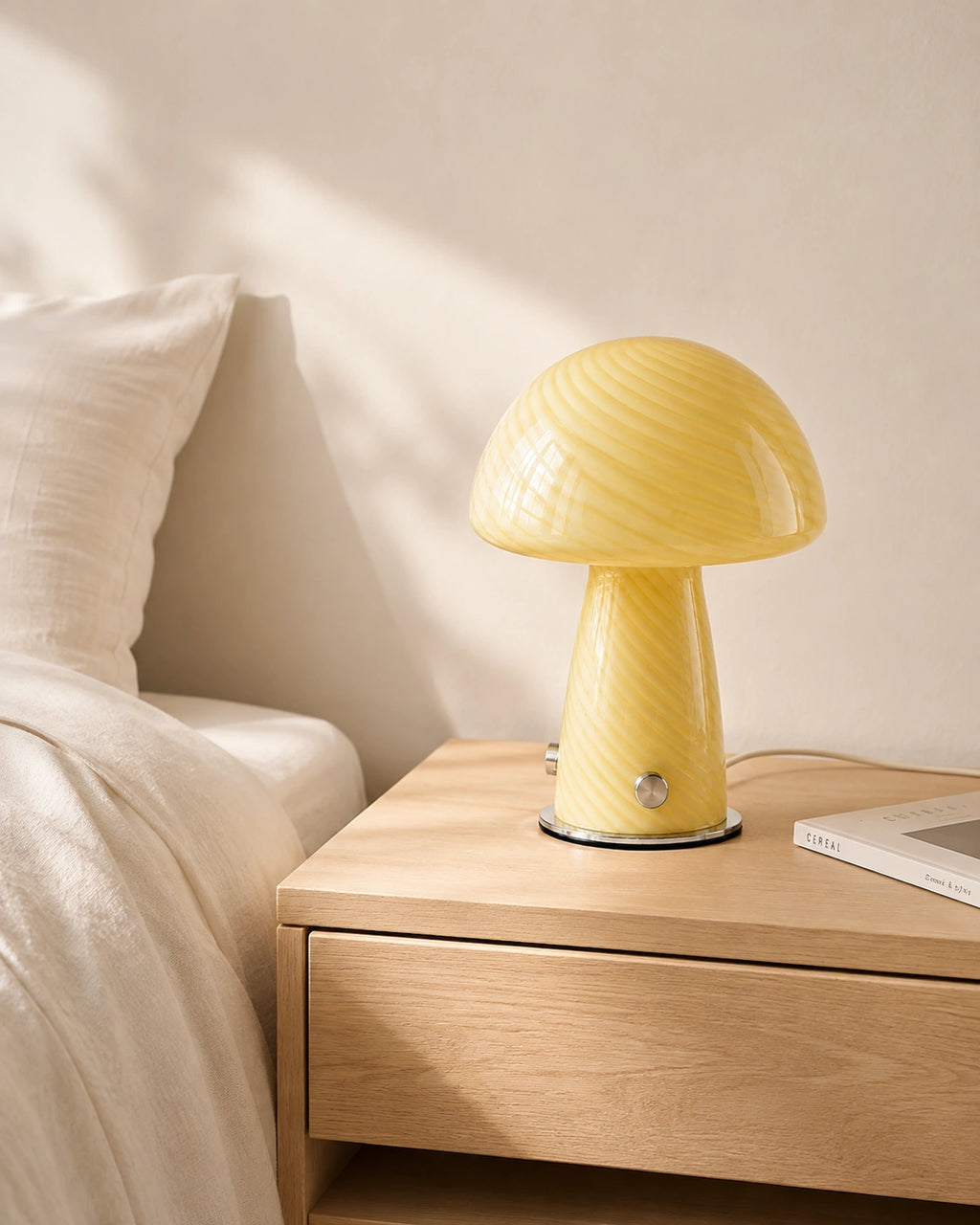 Lampe de chevet champignon nectar