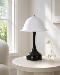 Lampe de chevet silhouette noir