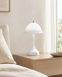 Lampe de chevet silhouette blanche