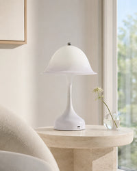 Lampe de chevet silhouette blanche